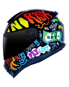 CAPACETE NORISK RAZOR VIBES PRETO